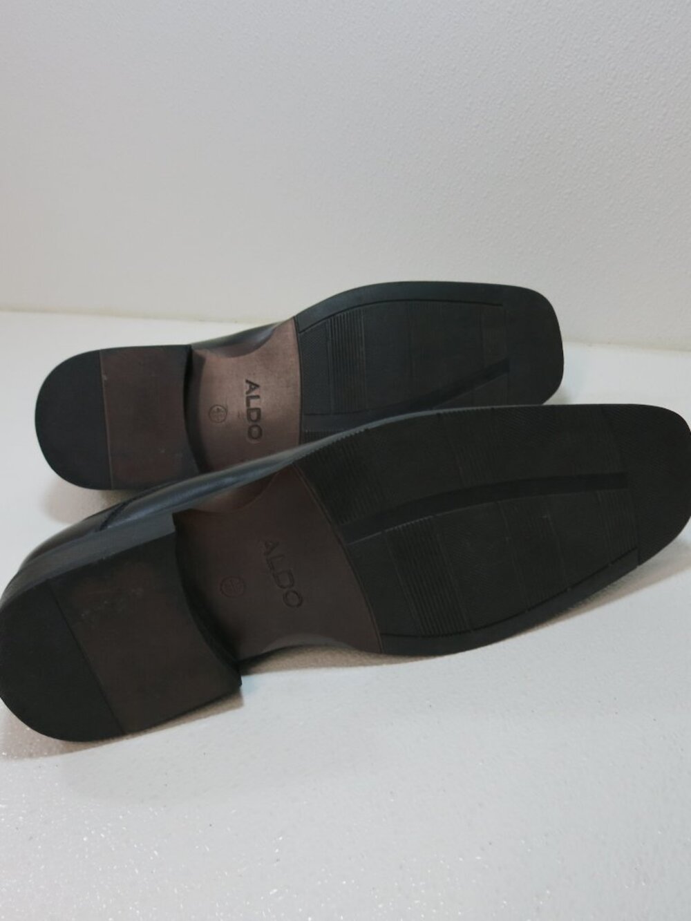 Aldo Split Toe Leather Dress Fashion Loafers Men's Footwear Zapatos Sz 46 13 - Picture 3 of 7